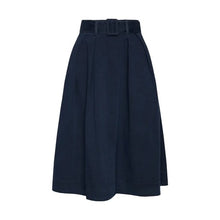 Gonna Donna Tommy Hilfiger "Soft Midi Skirt Kelly" - Blu Denim
