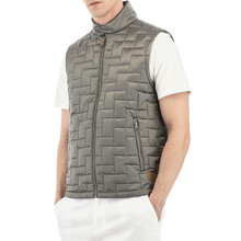 Gilet Uomo La Martina Imbottito Trapuntato - Verde Nickel