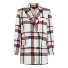 Tommy Hilfiger Blazer Donna Global Stripe Checked