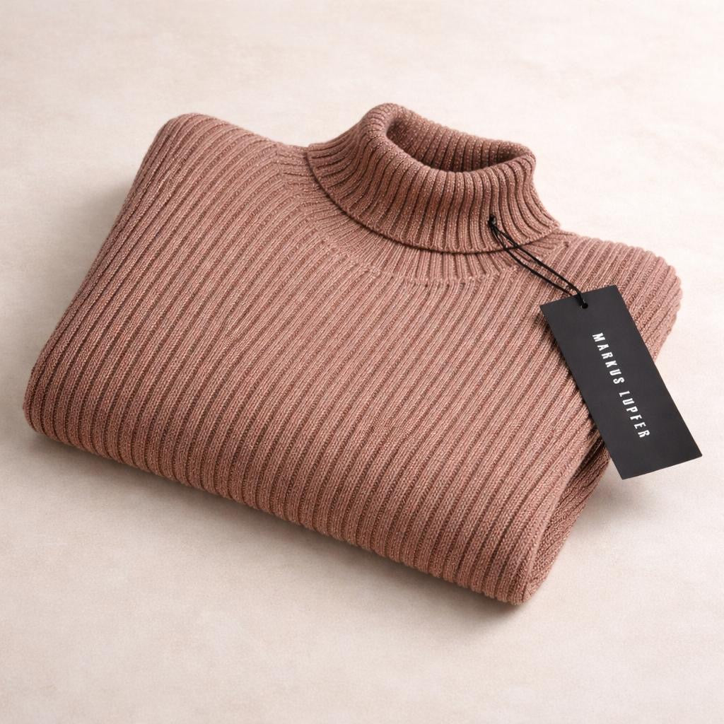 Maglione Markus Lupfer donna M/L - Lurex Rose Gold