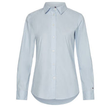 Camicia Donna Tommy Hilfiger Brittany Blue - Cotone, Collo Classico