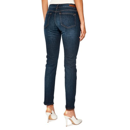 Jeans Donna Tommy Hilfiger Slim Straight Milan Low Waist - Denim Blu