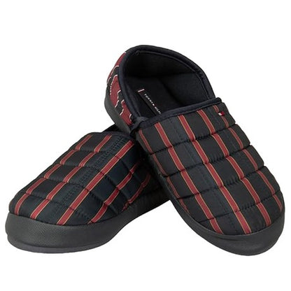 Pantofole Tommy Hilfiger a righe bicolore