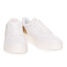 Sneakers Twinset Milano bianche con dettaglio glitter oro