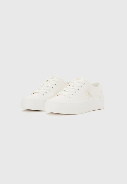 Calvin Klein VULC FLATFORM LOW Sneakers basse  triple bright white