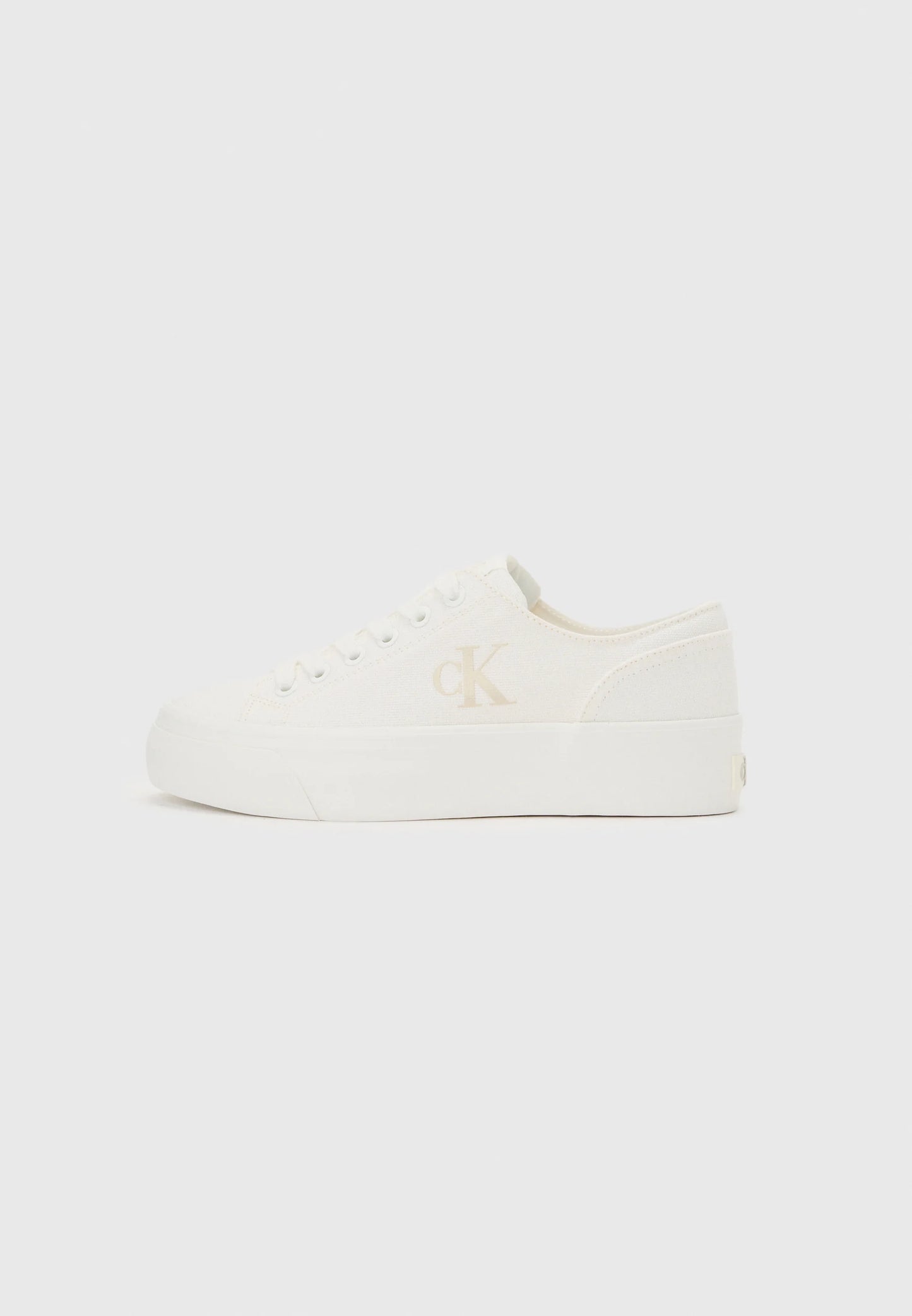 Calvin Klein VULC FLATFORM LOW Sneakers basse  triple bright white