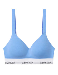 Calvin Klein Lift Bralette – Icon Cotton Modal – Glacier Blue