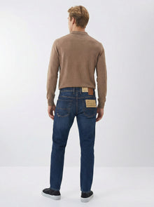 Salsa Dark Tapered Overdye Jeans