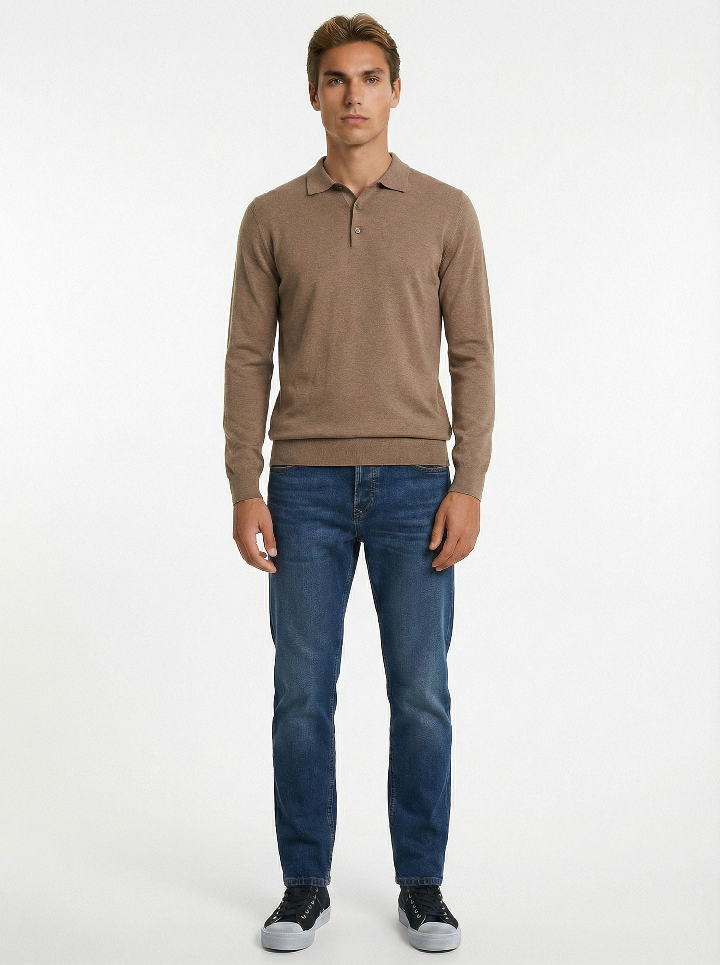 Salsa Dark Tapered Overdye Jeans