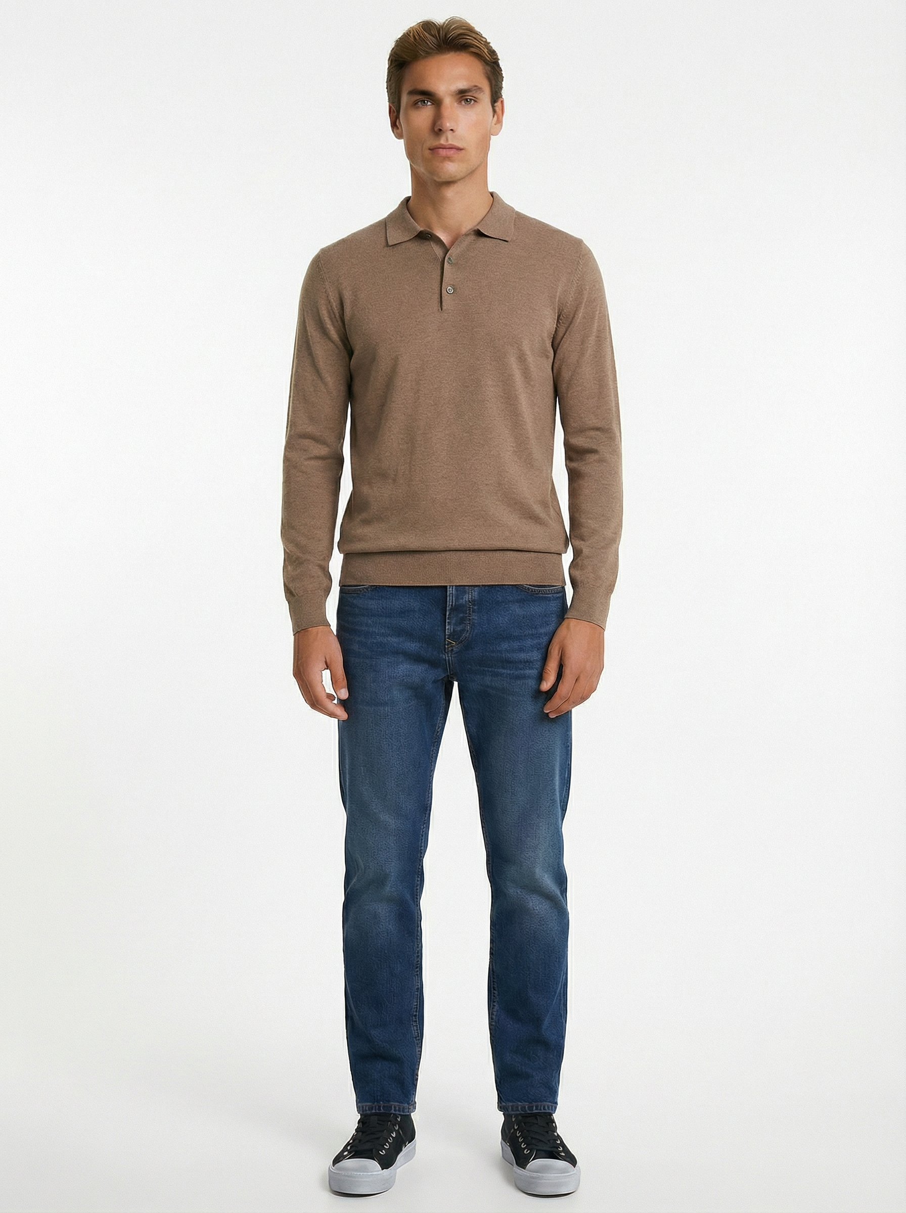 Salsa Dark Tapered Overdye Jeans