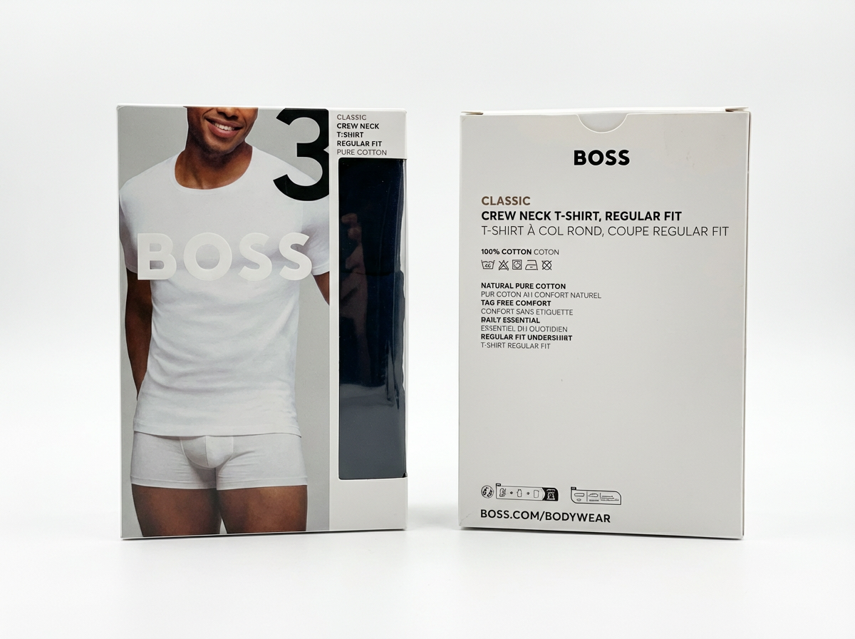 BOSS Classic – Multipack 3 T-Shirt Girocollo (Regular Fit)