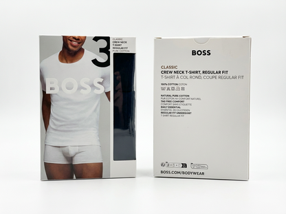 BOSS Classic – Multipack 3 T-Shirt Girocollo (Regular Fit)