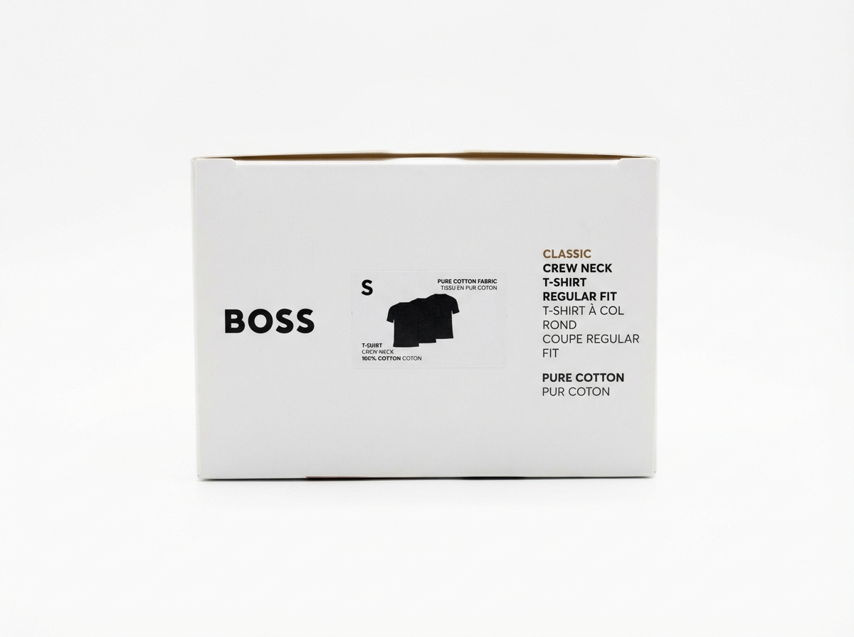 BOSS Classic – Multipack 3 T-Shirt Girocollo (Regular Fit)